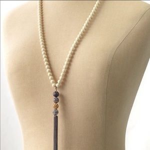 Stella & Dot retired Revival Tassel Necklace
